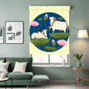 Divine Pichwai Cows Heritage Window Blinds – Custom Roller Blinds