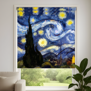 Starry Night Van Gogh Art Blinds