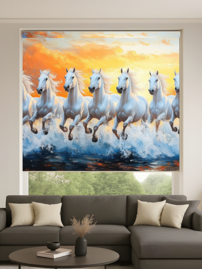 Seven Horses Horizon Luxury Window Blinds – Vastu Roller Blinds