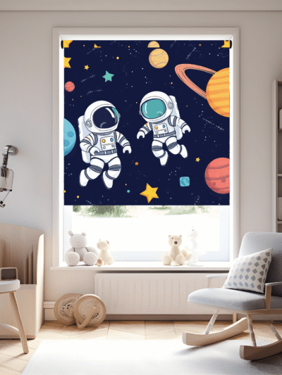 Little Astronauts Space Kids Blinds – Window Roller Blinds